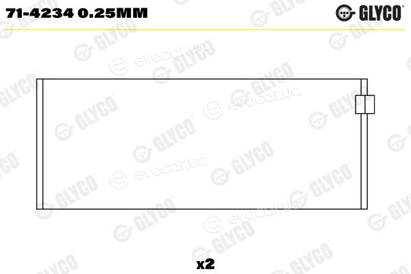 Glyco 71-4234 0.25mm