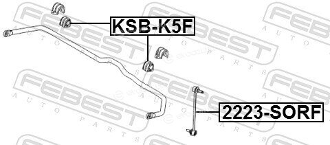Febest KSB-K5F