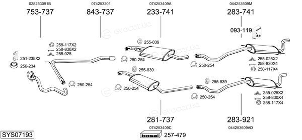 Bosal SYS07193