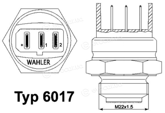 Wahler / BorgWarner 6017.95D