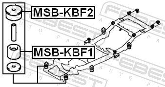 Febest MSB-KBF2