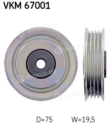 SKF VKM 67001