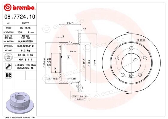 Brembo 08.7724.10