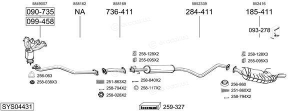 Bosal SYS04431