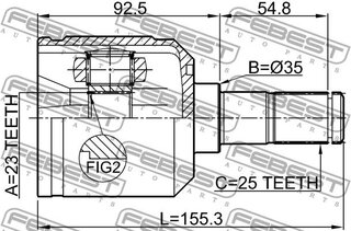 Febest 0411-N11W