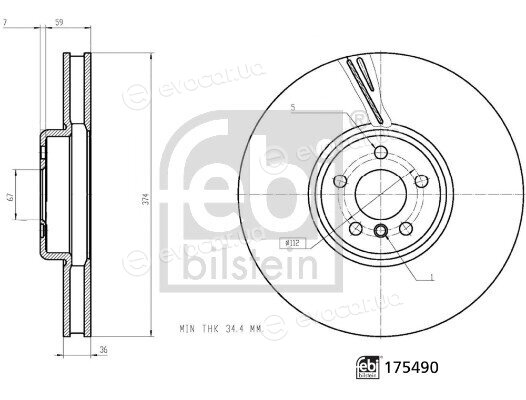 Febi 175490