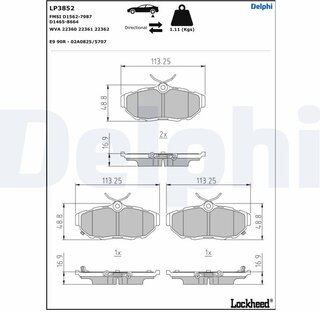 Delphi LP3852