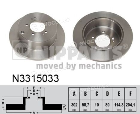 Nipparts N3315033