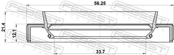 Febest 95HBY-35561221L