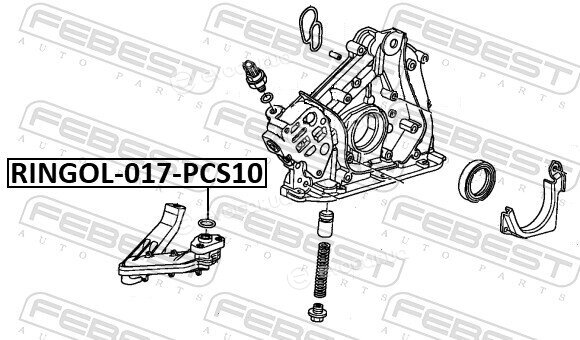 Febest RINGOL-017-PCS10