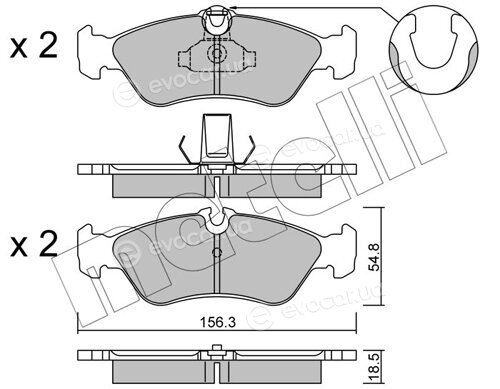 Metelli 22-0311-1