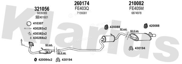 Klarius 360754E