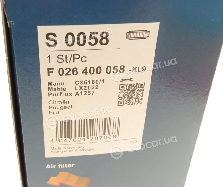 Bosch F 026 400 058