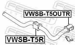 Febest VWSB-T5OUTR