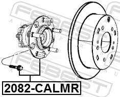 Febest 2082-CALMR