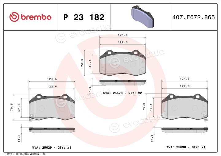 Brembo P 23 182