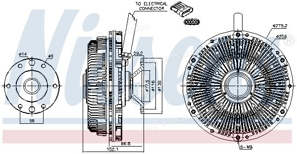 Nissens 86203