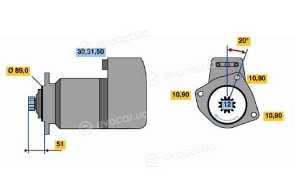 Bosch 0 001 510 028