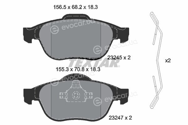 Textar 2324502