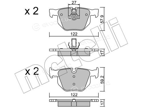 Metelli 22-0644-0