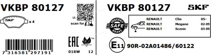 SKF VKBP 80127