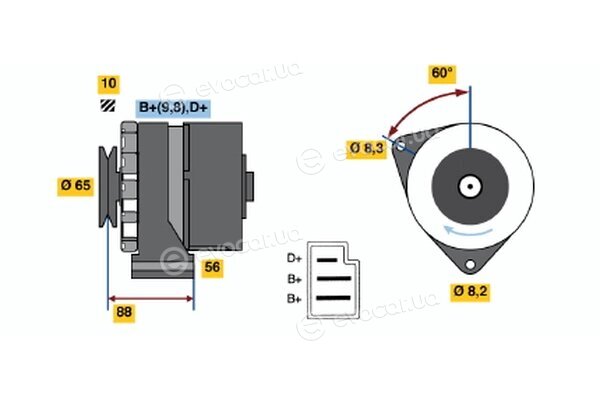 Bosch 0 986 031 530