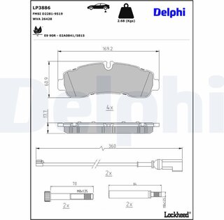 Delphi LP3886