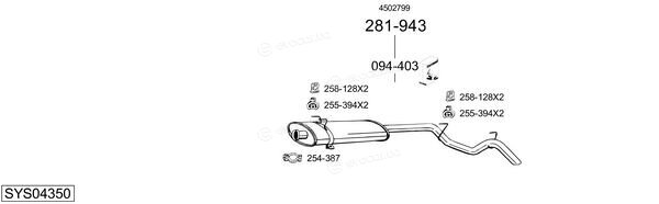 Bosal SYS04350