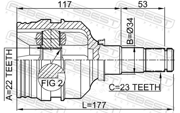 Febest 0111-AV220