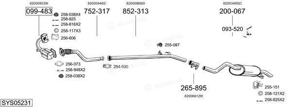 Bosal SYS05231