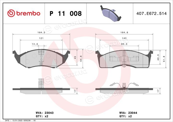 Brembo P 11 008