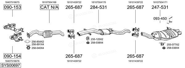 Bosal SYS00697