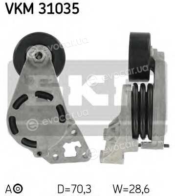 SKF VKM 31035