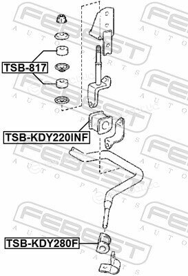 Febest TSB-KDY220INF