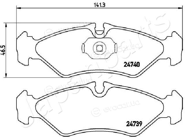 Japanparts PP-0521AF