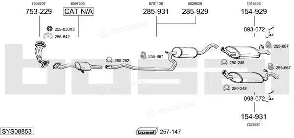 Bosal SYS08853