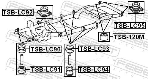 Febest TSB-LC93