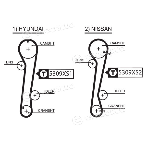 Gates K035309XS