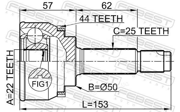 Febest 0410-004A44