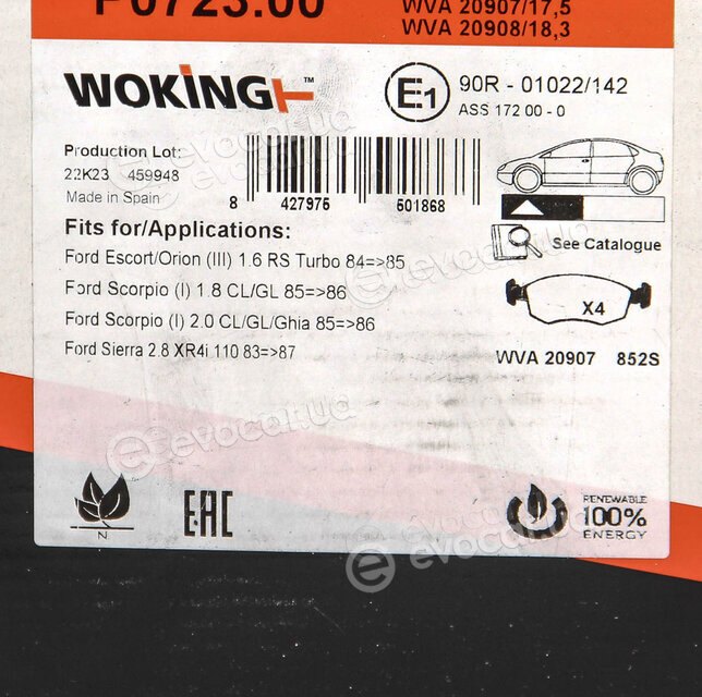 Woking P0723.00