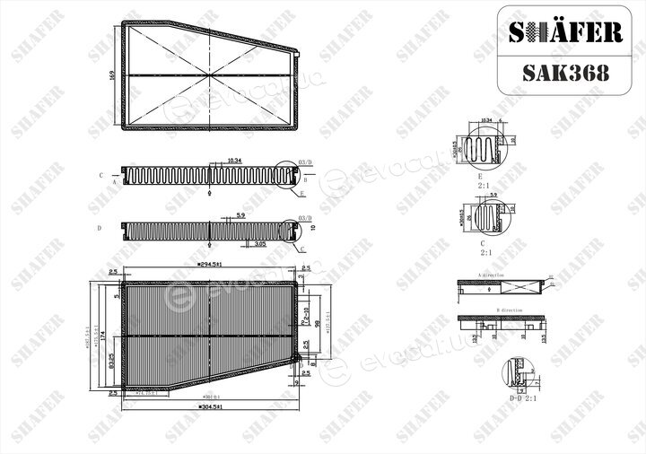 Shafer SAK368