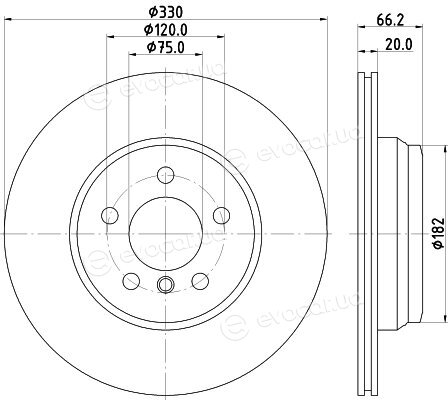 Hella Pagid 8DD 355 129-641