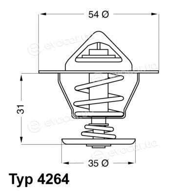 Wahler / BorgWarner 4264.84D