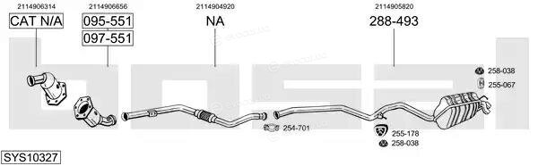 Bosal SYS10327