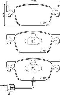 Hella Pagid 8DB 355 024-951