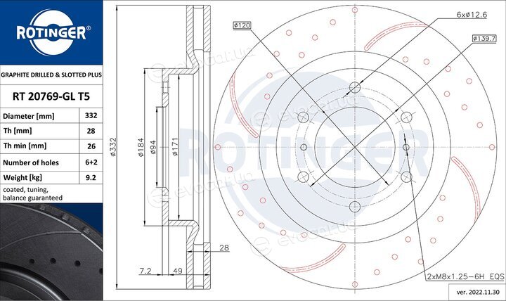 Rotinger RT 20769-GL T5