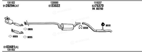 Walker / Fonos FOH10043B