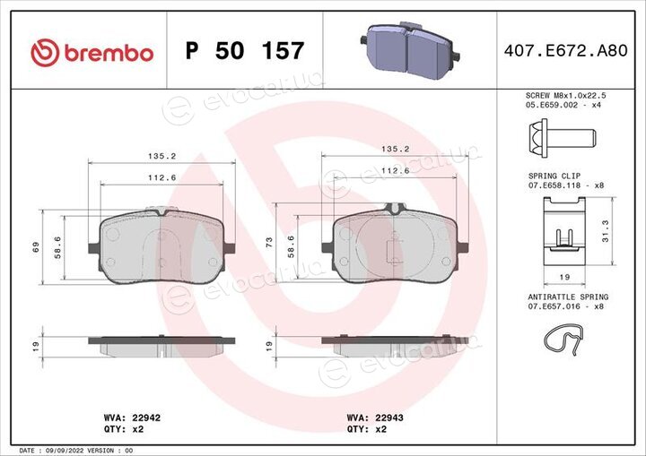 Brembo P 50 157