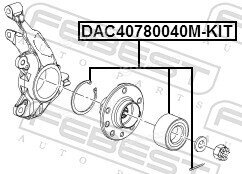 Febest DAC40780040M-KIT