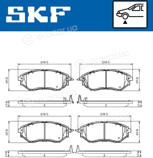 SKF VKBP 80555 A